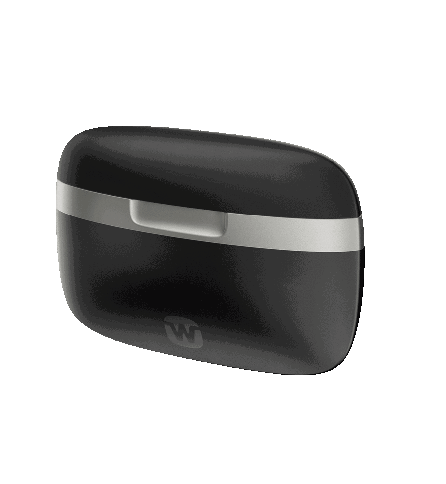 Gif of hearing aid charger.