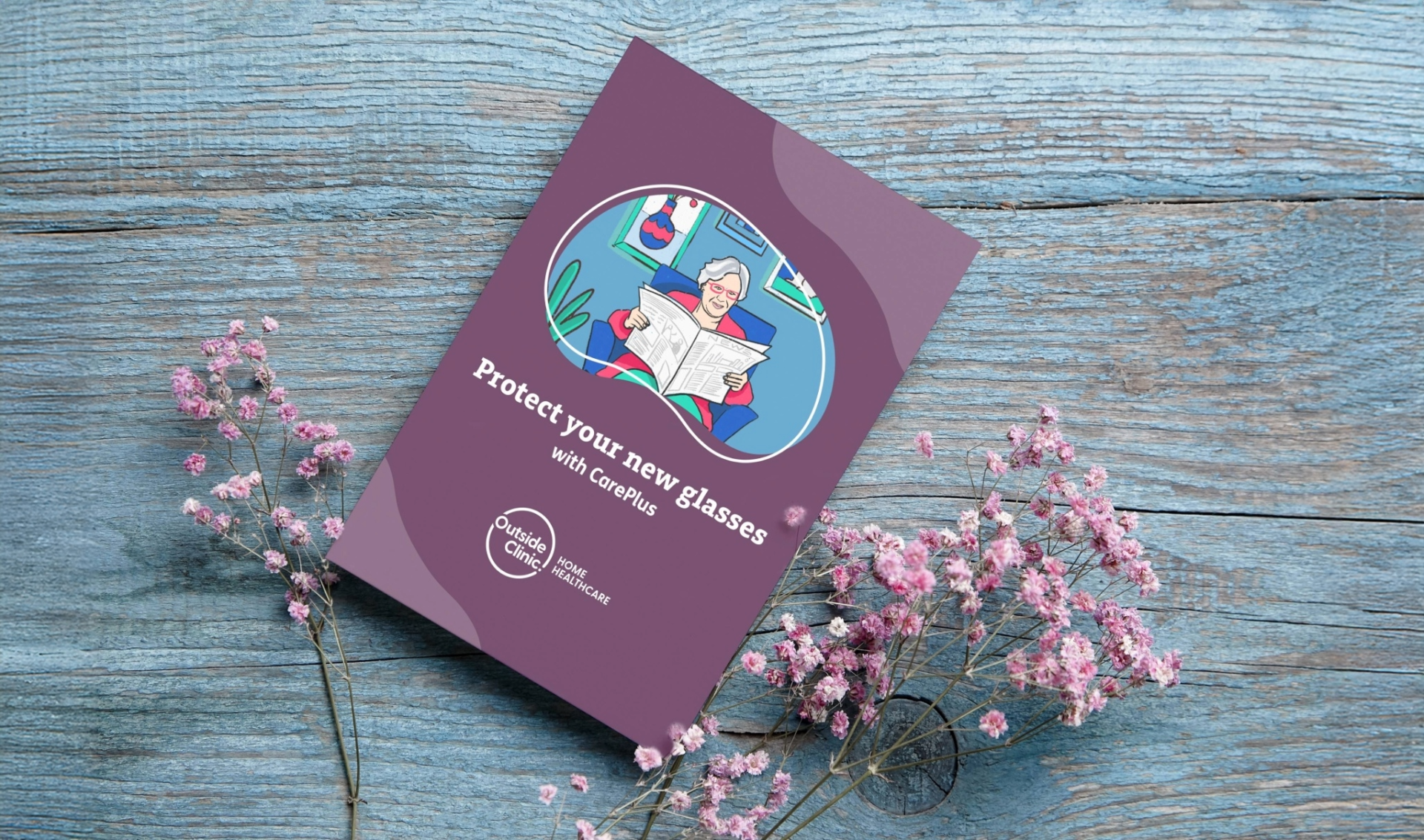 A picture of a CarePlus leaflet