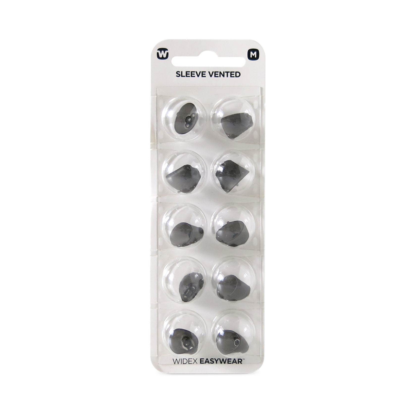 Widex EasyWear Instant Sleeve Vented M Ear-Tip packshot.