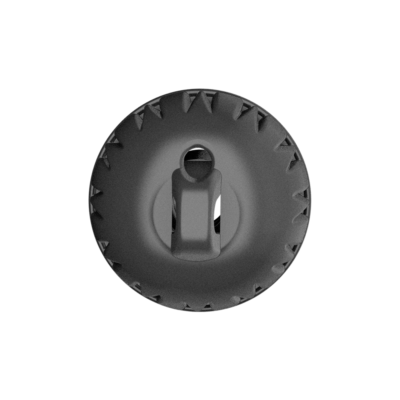 Widex EasyWear Instant Round One Vent L Ear-Tip top view.
