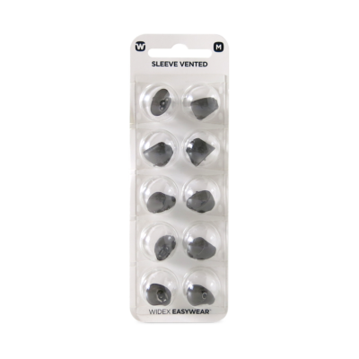 Widex EasyWear Instant Sleeve Vented M Ear-Tip packshot.